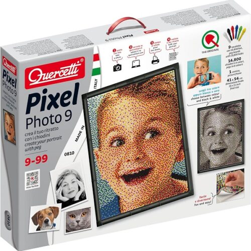 Pixel Photo 9 - crea il tuo ritratto con i chiodini