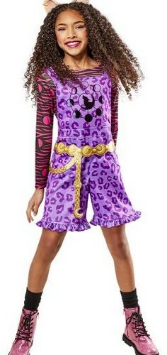Costume Clawdeen deluxe 9-10 anni(Monster High)