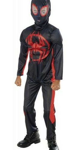 Costume Miles Morales Deluxe 3-4 anni