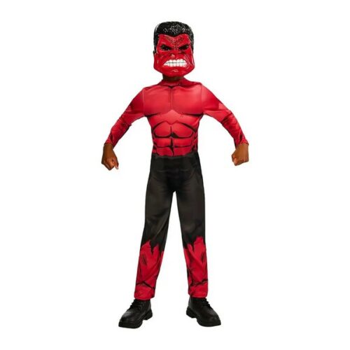 Costume  HULK Rosso 5-6  anni