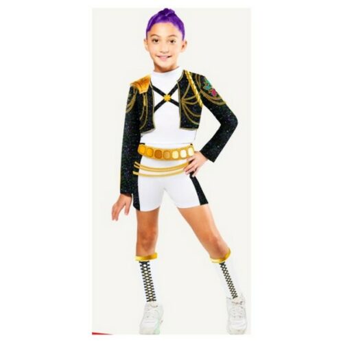 Costume KPOP Rumi gold Classic 5-6 anni con gambale