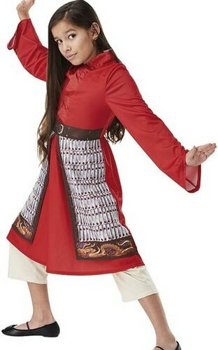 Costume Mulan 7-8 anni
