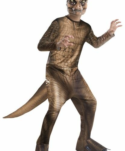 Costume Jurassic Tyrannosaurus Rex 8-10 anni (12-14 U.s.a.)