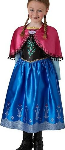 Costume ANNA deluxe Frozen1 7-8 anni