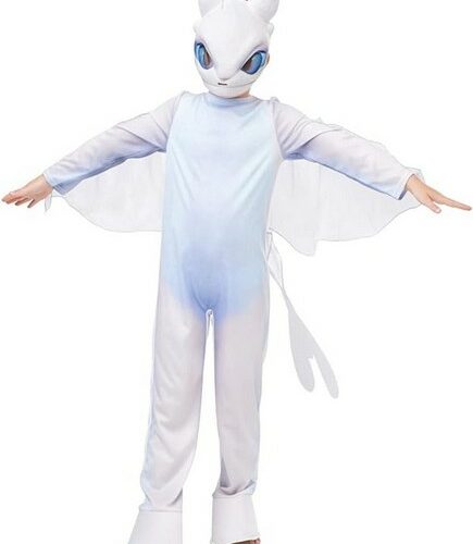 Costume Dragons Furia Bianca 5-6 anni