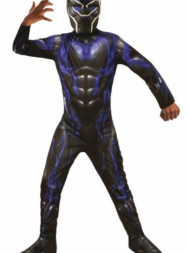 Costume Black Panther 3-4 4-6 anni