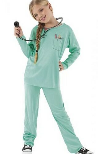Costume Dottore  5-7 anni ( 8-10 u.s.a.)