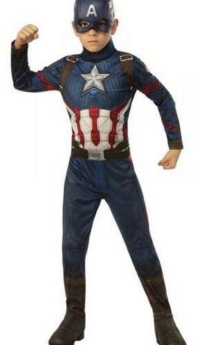 Costume Capitan America 7-8 Anni