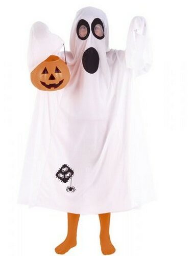 Costume Fantasmino bianco tg unica