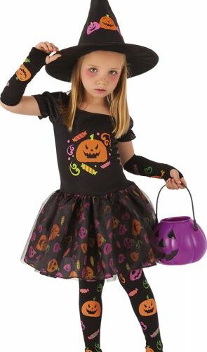 Costume Strega  Candy 5-7 anni