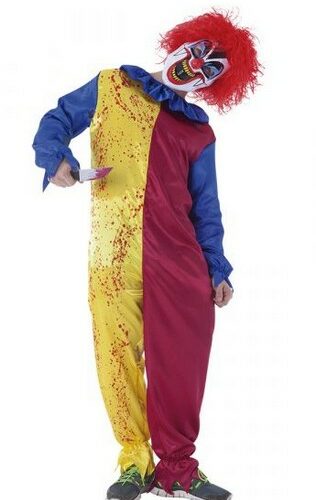 Costume Clown insanguinato 8-10 anni