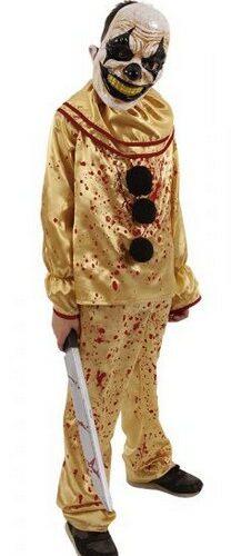 Costume  Clown FREAKY 8-10 anni