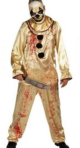 Costume Pagliaccio Maniaco insanguinato