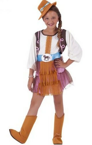 Costume Cow Girl 8-10 anni