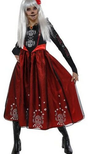 Costume Principessa Dia de la muertos
 5-7 anni