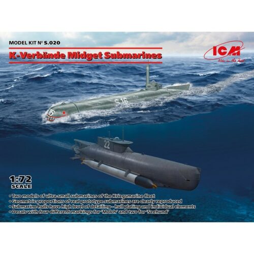 1/72 K-Verbande Midget Submarines