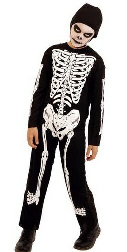Costume Scheletrino Bambino 8-10 anni