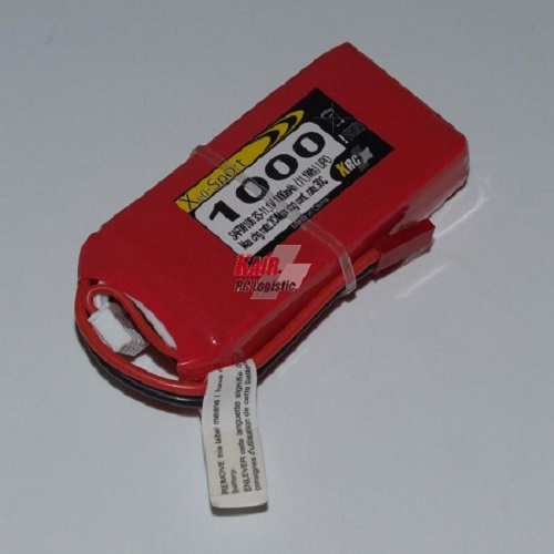 Lipo Xell-Sport 11.1V 1000MAH 3S 30C