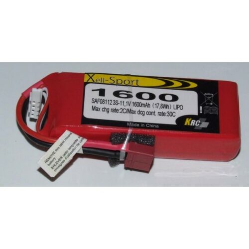 Lipo Xell-Sport 11,1V 1600MAH 3s