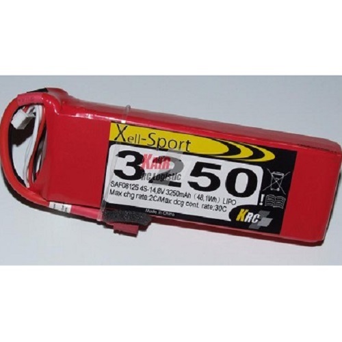 Lipo Xell-Sport 14.8V 3250MAH 4S 30C