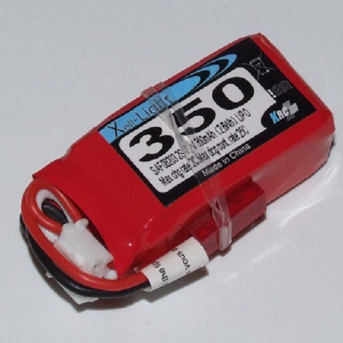 Lipo Xell-Light 7.4V 350MAH 2S 25C