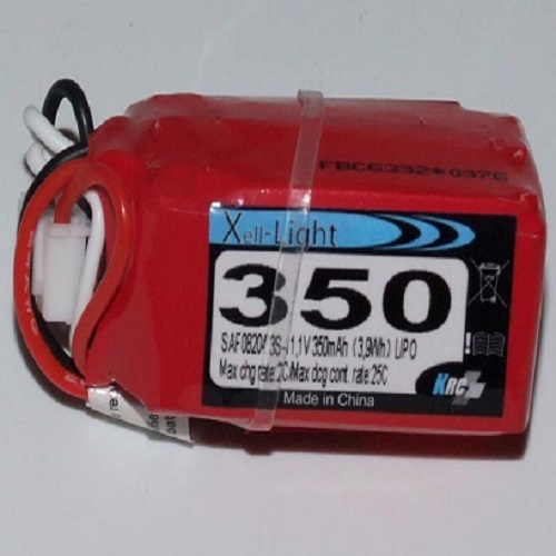 Lipo Xell-Light 11.1V 350MAH 3S 25C