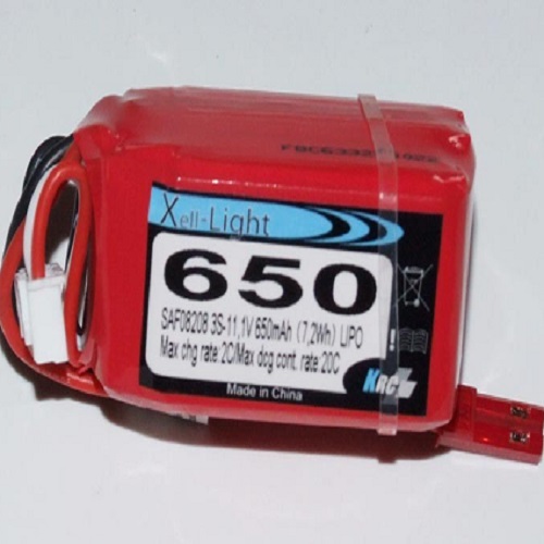 Lipo Xell-Light 11,1V 650MAH 3S 30C