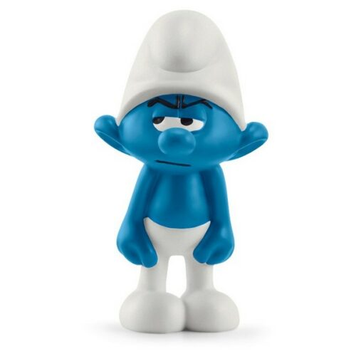 PUFFI Puffo Brontolone Schleich 8 cm