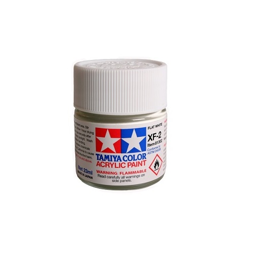 COLORE ACRILICO XF-2 FLAT WHITE 23ml
