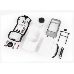 CARROZZERIA FORD BRONCO 2021 1:18 IN ABS, COMPLETA DI ACCESSORI E AGGANCI CLIPLESS - BIANCA DA VERNICIARE