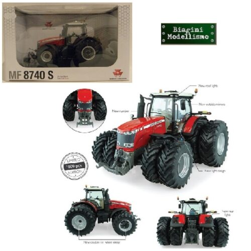 1/32 Massey Ferguson 8740 con ruote gemellate