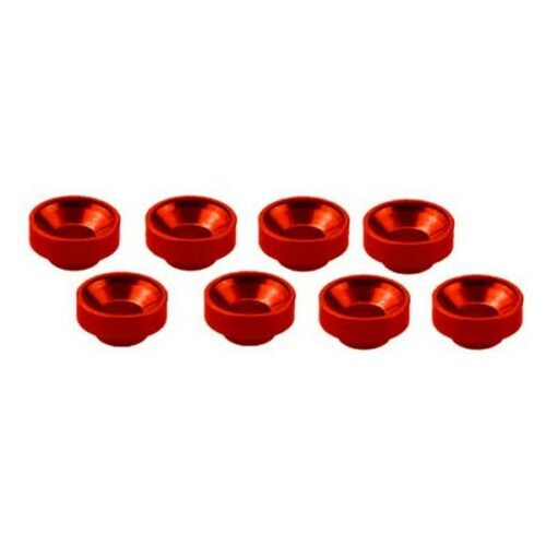 RONDELLA ALLUMINIO M3 ROSSO PER SERVO (8)