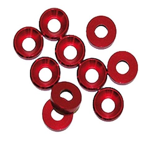 RONDELLA CONICA ALU M4 ROSSA (10)