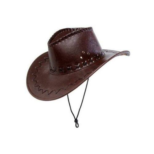 Cappello Cowboy Pelle Adulto
