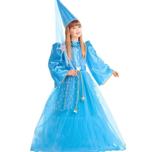 Costume Fatina azzurra 5-7 anni