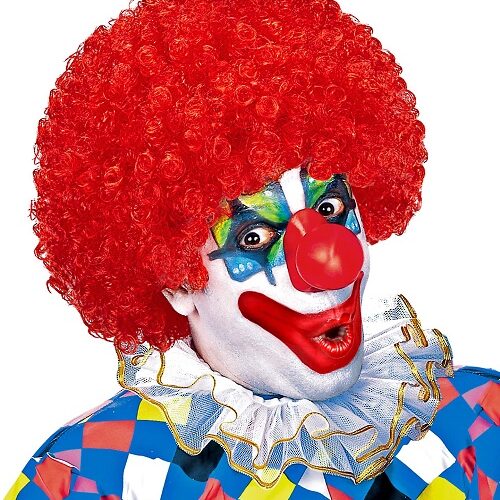 Parrucca Clown Rossa