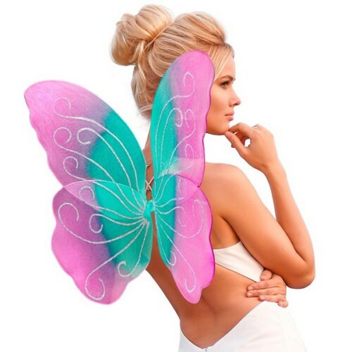 ALI  Farfalla Rosa Verde 85x50