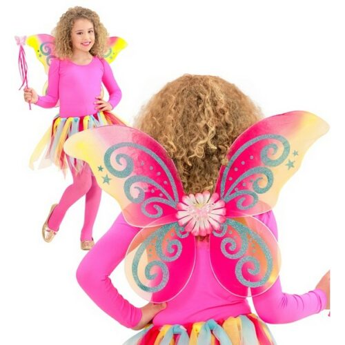 ALI  Farfalla Rosa giallo  50 x 40