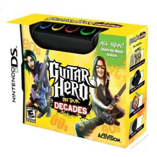 Nintendo DS - GUITAR HERO on Tour decades