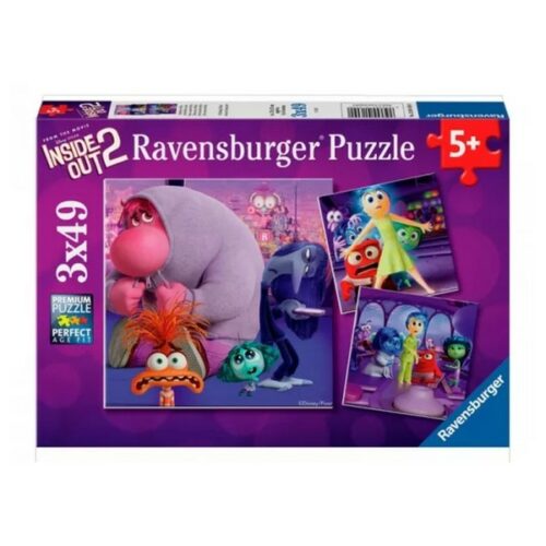 Puzzle 3x49 pezzi INSIDE OUT