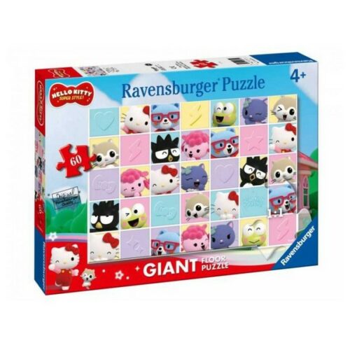 Puzzle MAXI 60 pezzi  Hello Kitty Selfie Divertenti