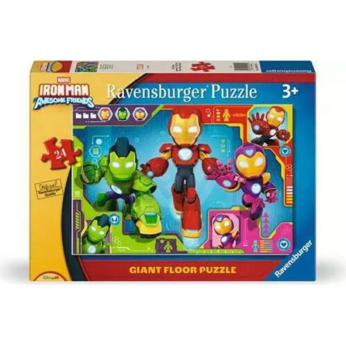 Puzzle MAXI 24 pezzi Ironman Awesome Friends