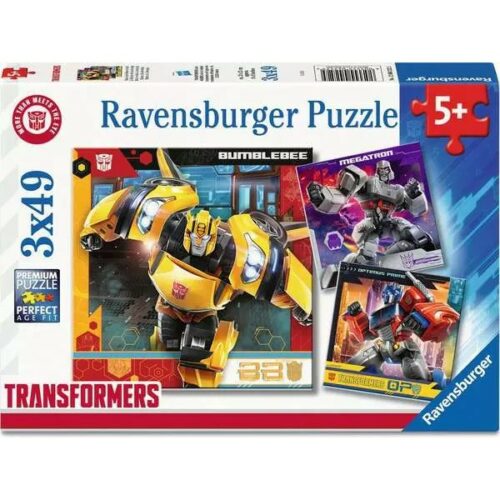 Puzzle 3x49 pezzi: Transformer