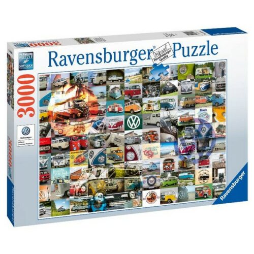 Puzzle 3000 pezzi: 99 VW Bulli Moments