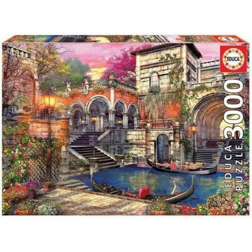 Puzzle 3000 pezzi Romanticismo a Venezia