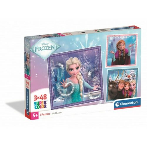 Puzzle 3x48 pezzi Frozen