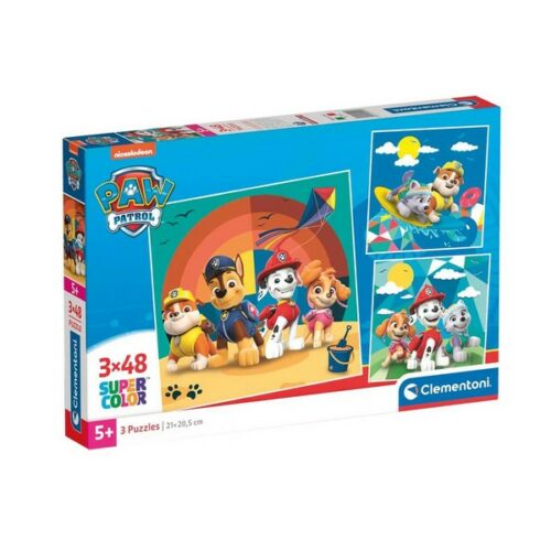 Puzzle 3x48 pezzi Paw Patrol