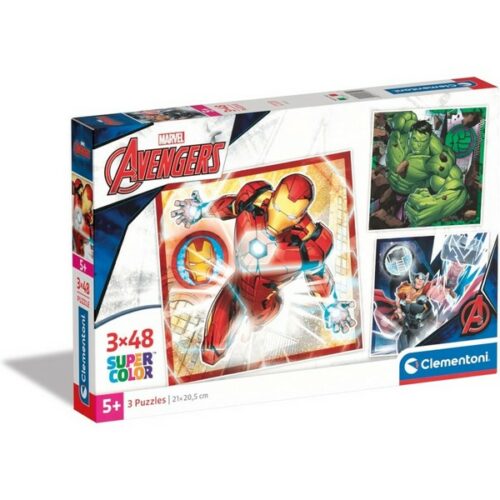 Puzzle 3x48 pezzi Avengers