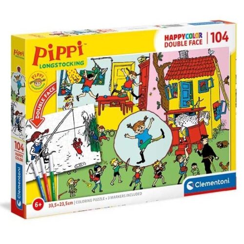 Puzzle 104 pz Pippi Calzelunghe
