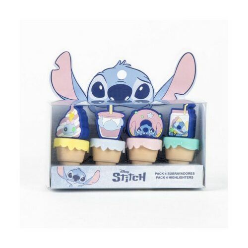 Evidenziatori Stitch - 4 pz